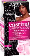 Краска для волос L'Oreal Paris CASTING Creme Gloss №100 черная ваниль 160 мл