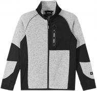 Толстовка унисекс Reima Liukuen р.104 серый с черным 5200046B-915A Толстовка унисекс Reima Liukuen р.104 серый с черным 5200046B-915A