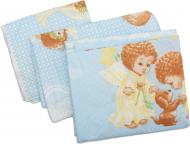 Комплект постельного белья СЕЛЕНА Ангелы голубой