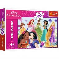 Пазлы Trefl 60 Disney Princess Принцессы в действии 17409 Пазлы Trefl 60 Disney Princess Принцессы в действии 17409
