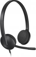 Наушники Logitech H340 - EMEA black Corded USB Headset