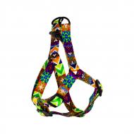 Шлея Lucky Pet Вышиванка Гуцульская капрон 16мм/40-56см/915