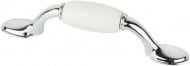 Меблева ручка скоба Ferro Fiori 11790 76 мм CR 9040.076.W хром