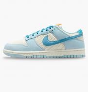 Кроссовки женские демисезонные Nike W DUNK LOW SE IH2479-100 р.41 голубые