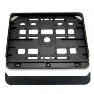 Рамка под номерной знак AMiO 01166 мотоциклетная черная