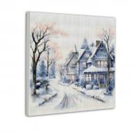 Алмазна мозаїка Зима 40x40 см Santi