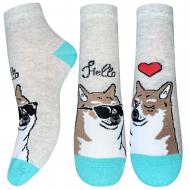 Носки Легка хода 5581 р.23 серебряный