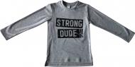 Джемпер для хлопчика Roksana Strong dude р.128 сірий 1068/22005