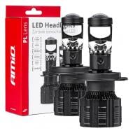 Лампа LED AMiO H4/H19 PL Lens 9-36V 60W 10,8-24 В H4 36 В 6000 К