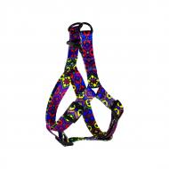 Шлея Lucky Pet Орнамент капрон 10мм/26-40см/903