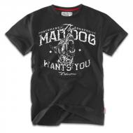 Футболка Dobermans Mad Dog XXXL Черная (TS69BK)