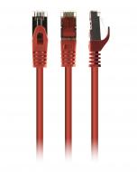 Патч-корд Cablexpert PP6A-LSZHCU-R-1.5M S/FTP литой 1,5 м красный