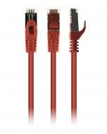Патч-корд Cablexpert PP6A-LSZHCU-R-1M S/FTP литой 1 м красный