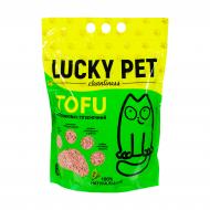 Наполнитель для кошачьего туалета Lucky Pet тофу лавнда 2,6 кг
