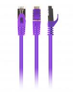 Патч-корд Cablexpert PP6A-LSZHCU-V-1.5M S/FTP, литой 1,5 м пурпурный