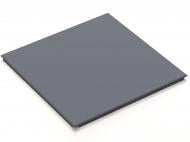 Плита подвесного потолка КЗС Board алюминиевая графит RAL 7024 595х595х15 мм