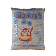 Наполнитель для кошачьего туалета Lucky Pet Стандарт древесный 12 кг Наполнитель для кошачьего туалета Lucky Pet Стандарт древесный 12 кг