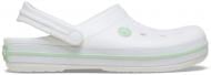 Сабо Crocs Crocband Wht/SrGr 11016-1YL р.41/42 белый