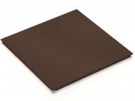 Плита підвісної стелі КЗС Board алюмінієва шоколад RAL 8017 595х595х15 мм