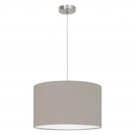 Подвес Eglo Ревилла 1x60 Вт E27 матовый никель