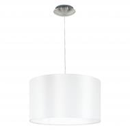 Подвес Eglo Мазерло 1x60 Вт E27 матовый никель