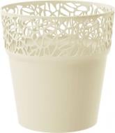 Кашпо пластиковое Prosperplast Naturo круглый 3,2 л кремовый (78986-728)