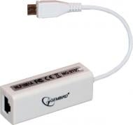 Адаптер Gembird NIC-mU2-01 з micro USB на Fast Ethernet