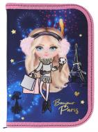 Пенал шкільний Bonjour Paris 23112C CLASS синій