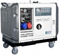 Генератор дизельный Konner&Sohnen 400В-7/7,7кВт 230В-6/6,5кВт 400 В KS 9302DE-1/3 ATSR