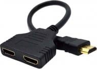 Розгалужувач Cablexpert HDMI – HDMI чорний (DSP-2PH4-04)