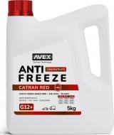 Антифриз Avex Catran Red MEG -80 ° G12 концентрат 5 кг красный