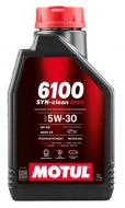 Моторна олива синтетична Motul 6100 Syn-clean Spec SAE 5W-30 1 л (814311)