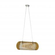 Подвес Eglo Калеро 2x60 Вт E27 дерево светлое