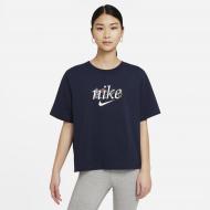 Футболка Nike W NSW TEE BOXY NATURE DD1456-451 р.L синий Футболка Nike W NSW TEE BOXY NATURE DD1456-451 р.L синий