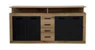 УЦЕНКА! Комод Kartissa Luna XXL 1900x950x320 мм дуб эвок/антрацит (УЦ №3703)
