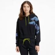 Джемпер Puma EVIDE GRAPHIC HOODIE 59973201 р. S черный