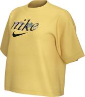 Футболка Nike W NSW TEE BOXY NATURE DD1456-761 р.XS желтый