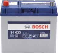 Акумулятор автомобільний Bosch 6СТ-45 45А 12 B «+» праворуч