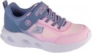 Кроссовки для девочек Skechers Sola Glow Ombre Deluxe 303714L GYLP р.33,5 розовые