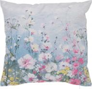 Подушка декоративна Акварель 45x45 см рожевий La Nuit