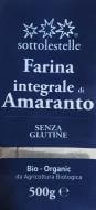 Мука Sottolestelle амарантовая органическая 500 г