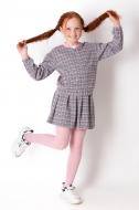 Костюм для девочки Mevis р. 134 серо-синий 4259 Костюм для девочки Mevis р. 134 серо-синий 4259