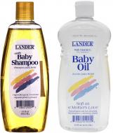 Шампунь Lander + масло Lander с витамином Е 443 мл 443 г