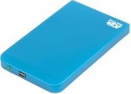 Зовнішній карман Agestar 2.5", USB2.0 SUB2O1 (blue)