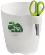 Горшок пластиковый Prosperplast Limes uno 1,9 л белый (19569-449)