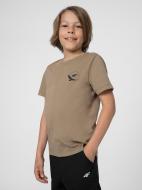 Футболка 4F 4FJSS23TTSHM321-83S р.140 бежевий