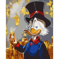 Картина за номерами Скарби Скруджа поталь 40x50 см Santi