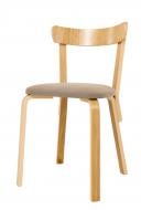 Стул Scandi Soft 800х480х440 мм бежевый / дуб