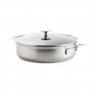Сотейник с двумя ручками и крышкой KitchenAid SSS, 28 см (CC005739-001)