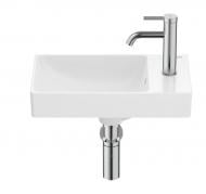 Умывальник с отверстием ROCA ONA Compacto 45x26 см Fineceramic